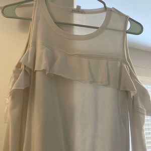 Socialite Cold Shoulder Sweatshirt